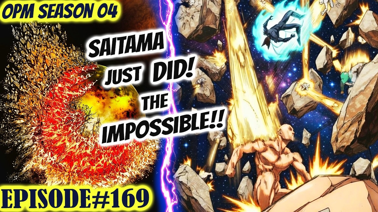 One Punch Man Season 4 EP 169: Eto Na! Saitama Multiple Serious Killer Moves!!