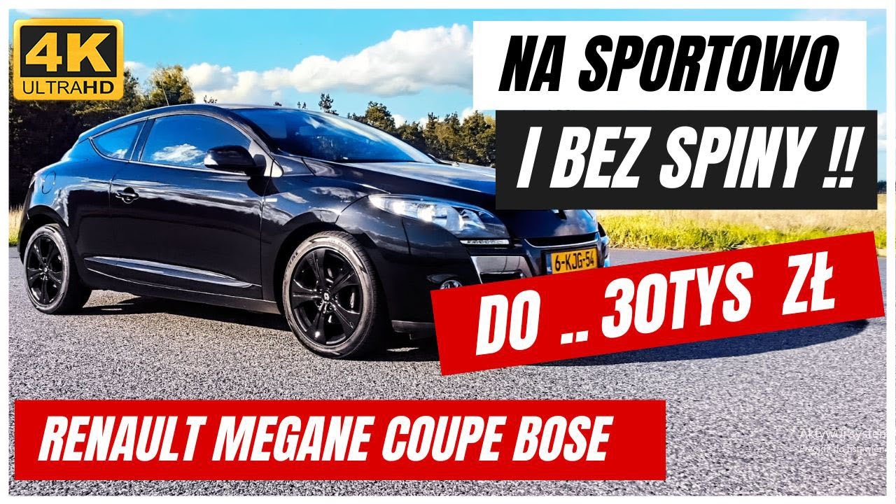 RENAULT MEGANE III COUPE BOSE 1.5DCI 110KM (2013) - TEST, JAZDA PRÓBNA