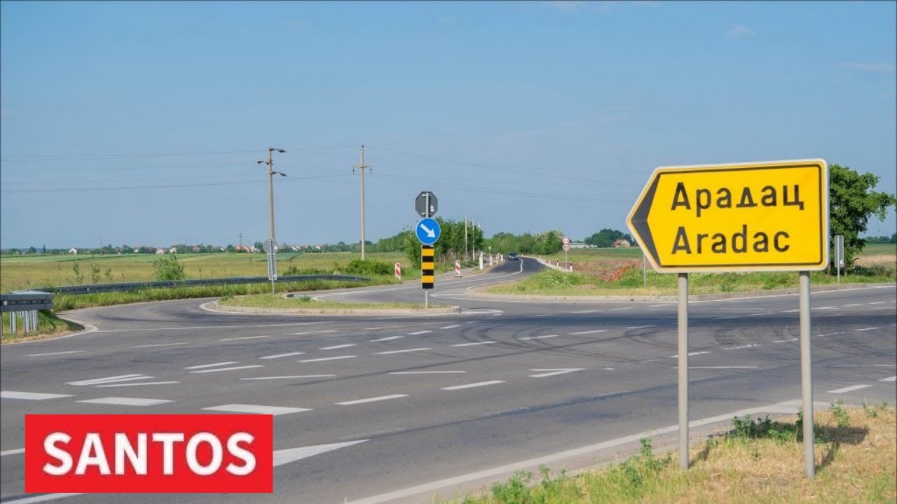 ZAVRŠENI RADOVI NA ULAZU U ARADAC I NA LESNINI