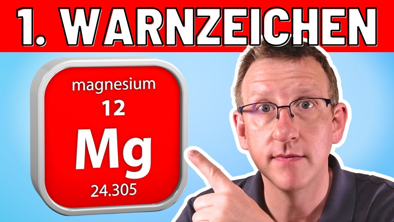 Das ERSTE Frühwarnzeichen für Magnesiummangel ist...