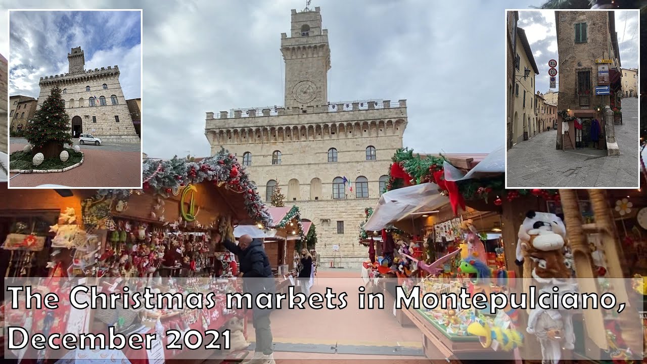 Christmas Markets in Montepulciano