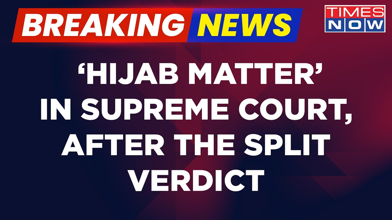 Breaking News: Row Over Hijab Controversy Re-Ignites | Petitioners Seek Early Hearing | Times Now
