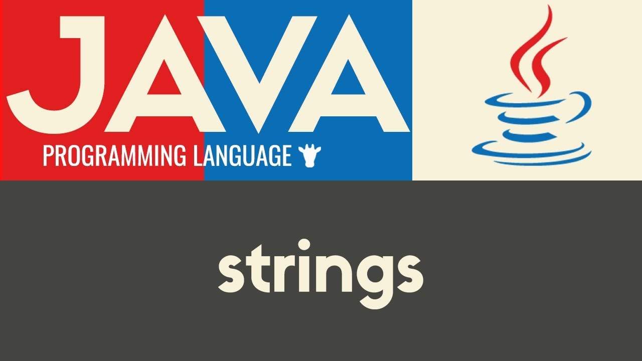 Работа со строками — Java — Учебник 7