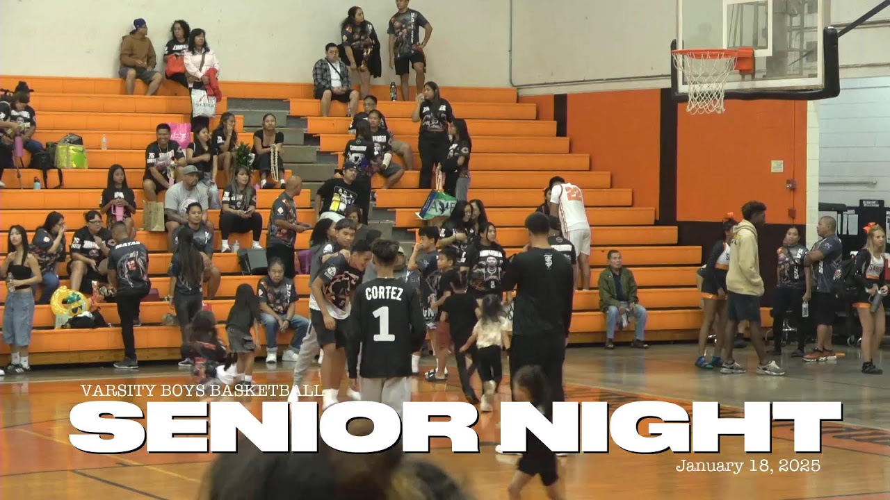 BOYS BASKETBALL SENIOR NIGHT