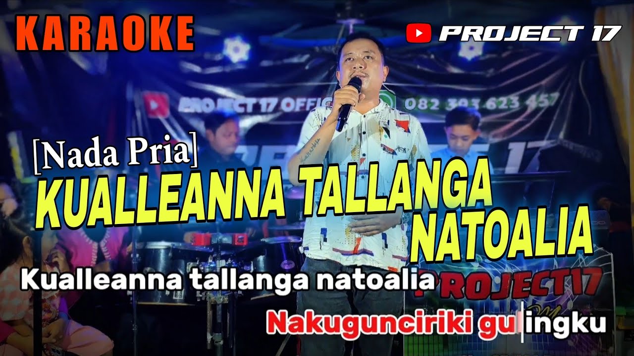 🌴 [Karaoke/Nada Pria] Remix Timur | Kualleanna Tallanga Natoalia Cipt. Anci Laricci/Dg. Ngampi 🌴