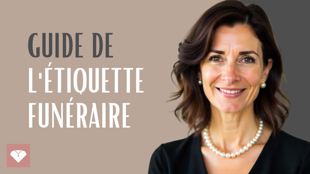 Comment une Femme Élégante se Comporte lors des Funérailles | Guide de l'Étiquette Funéraire