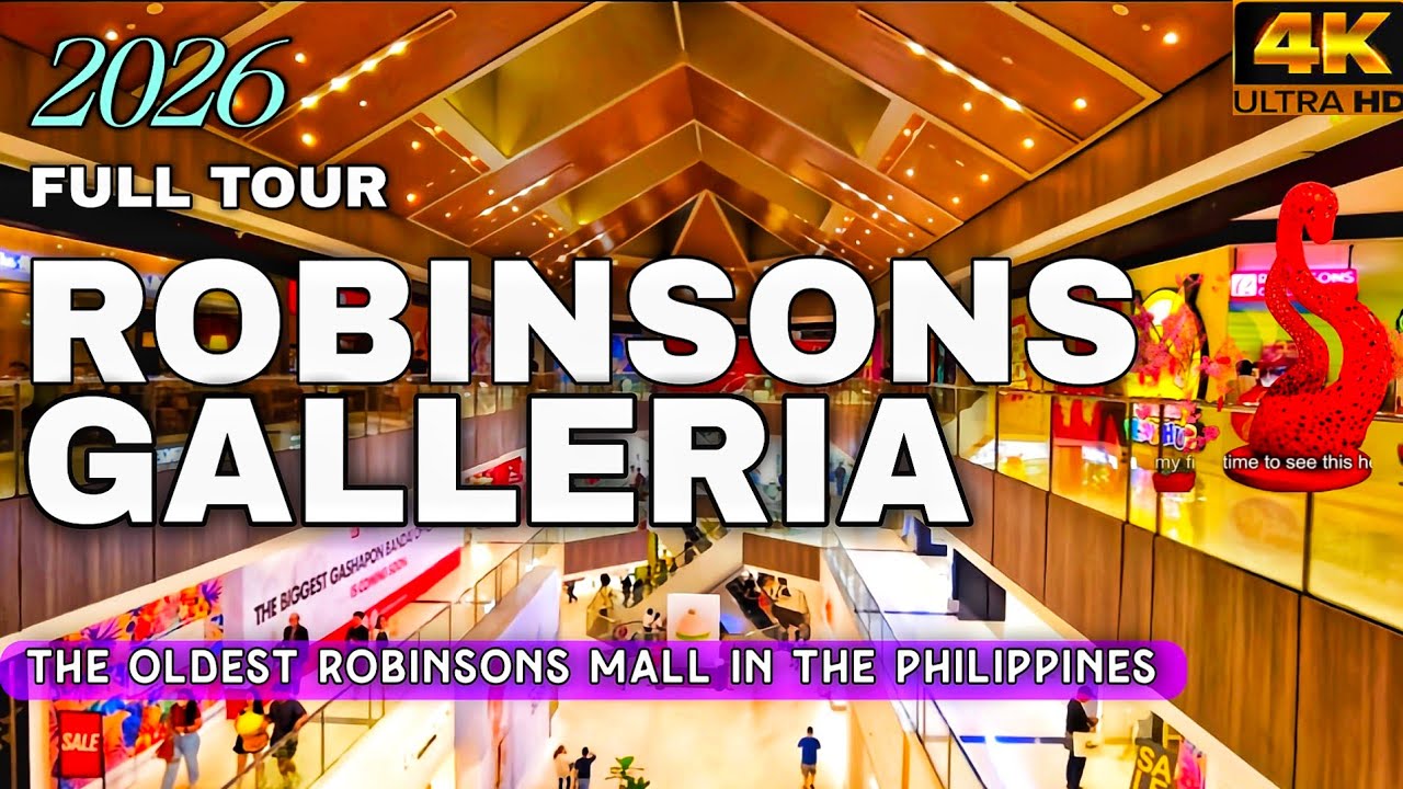 You Won't believe What I Saw! Robinsons Galleria Ortigas A Complete 4K Walking Tour | 2026 Update 🇵🇭