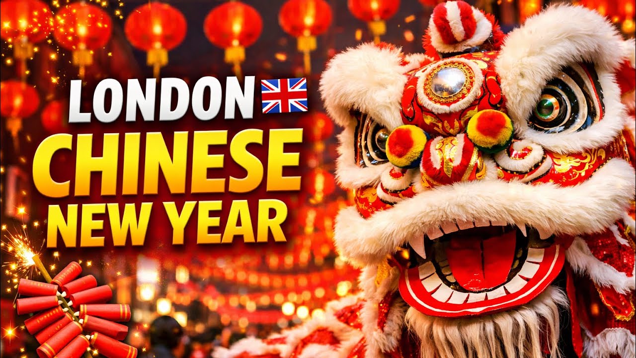 London Chinatown Chinese New Year Parade 2026 Lion Dance, Dragon Dance & Firecrackers | CNY London