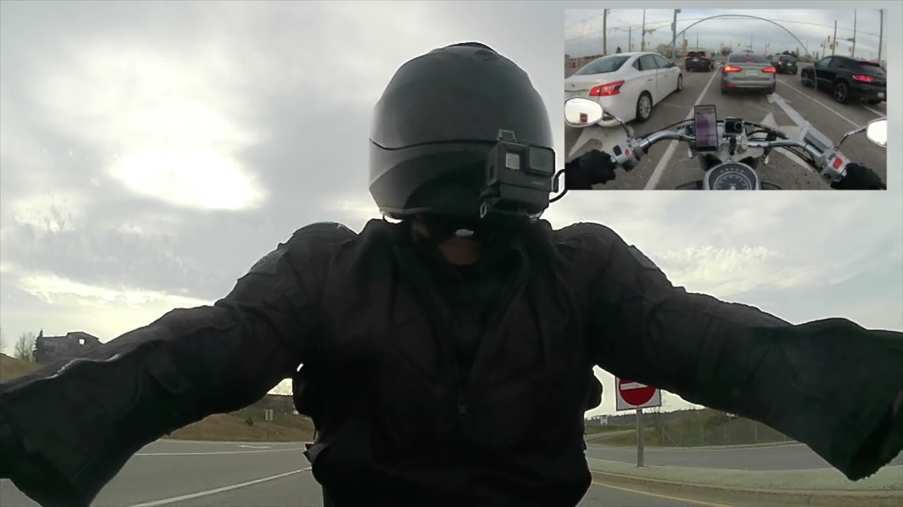 Passeio de Moto em Barrie, Canada