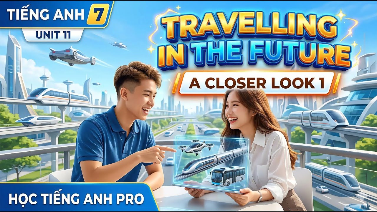Tiếng Anh 7 Global Success Unit 11: Travelling in the future - A Closer Look 1 | Giải Chi Tiết
