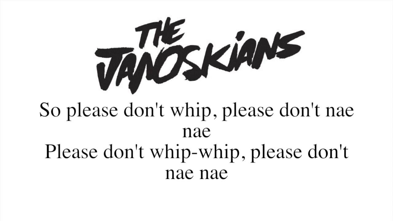 Janoskians - We Don't (Whip/Nae Nae) Lyrics Fan Made Video
