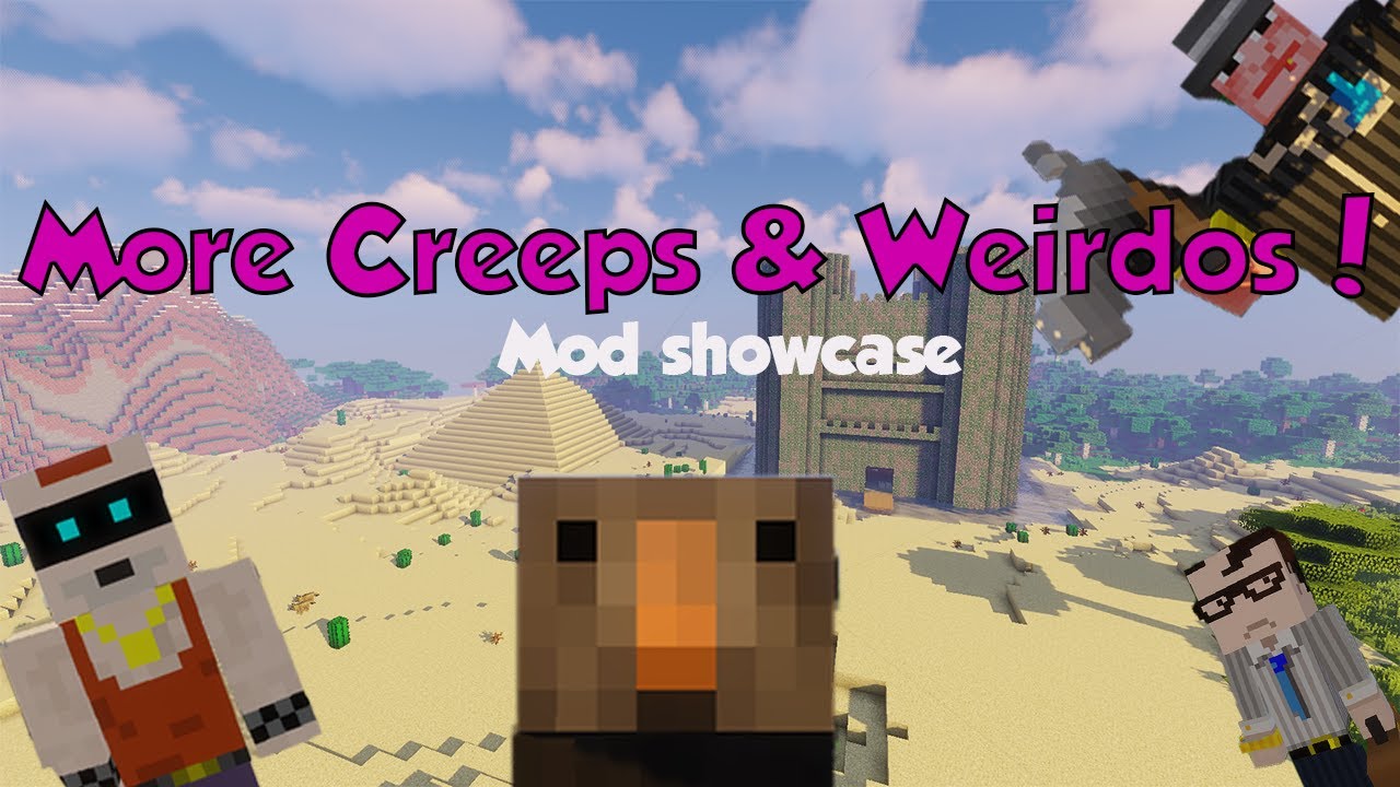 Mod Showcase: More Creeps and Weirdos Revival|1.12.2|Guinea Pigs, Sneaky Sal and MORE!