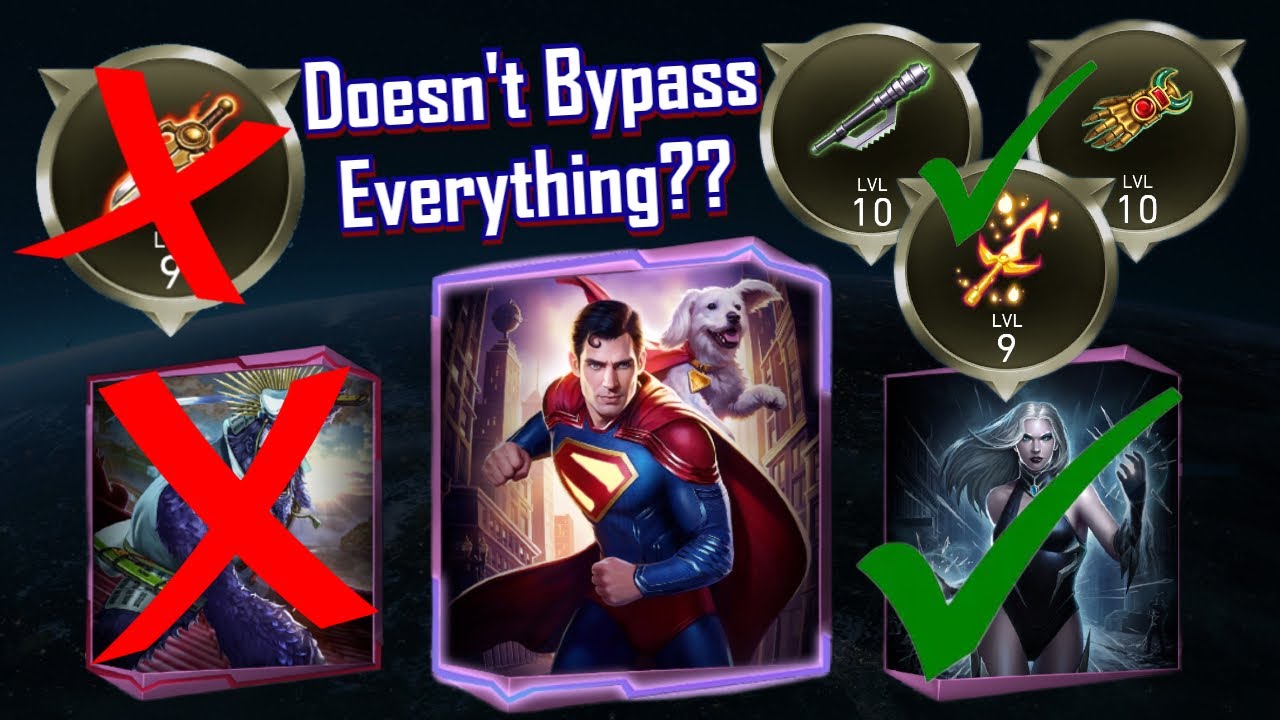 DC Universe Superman DOES NOT Bypass 