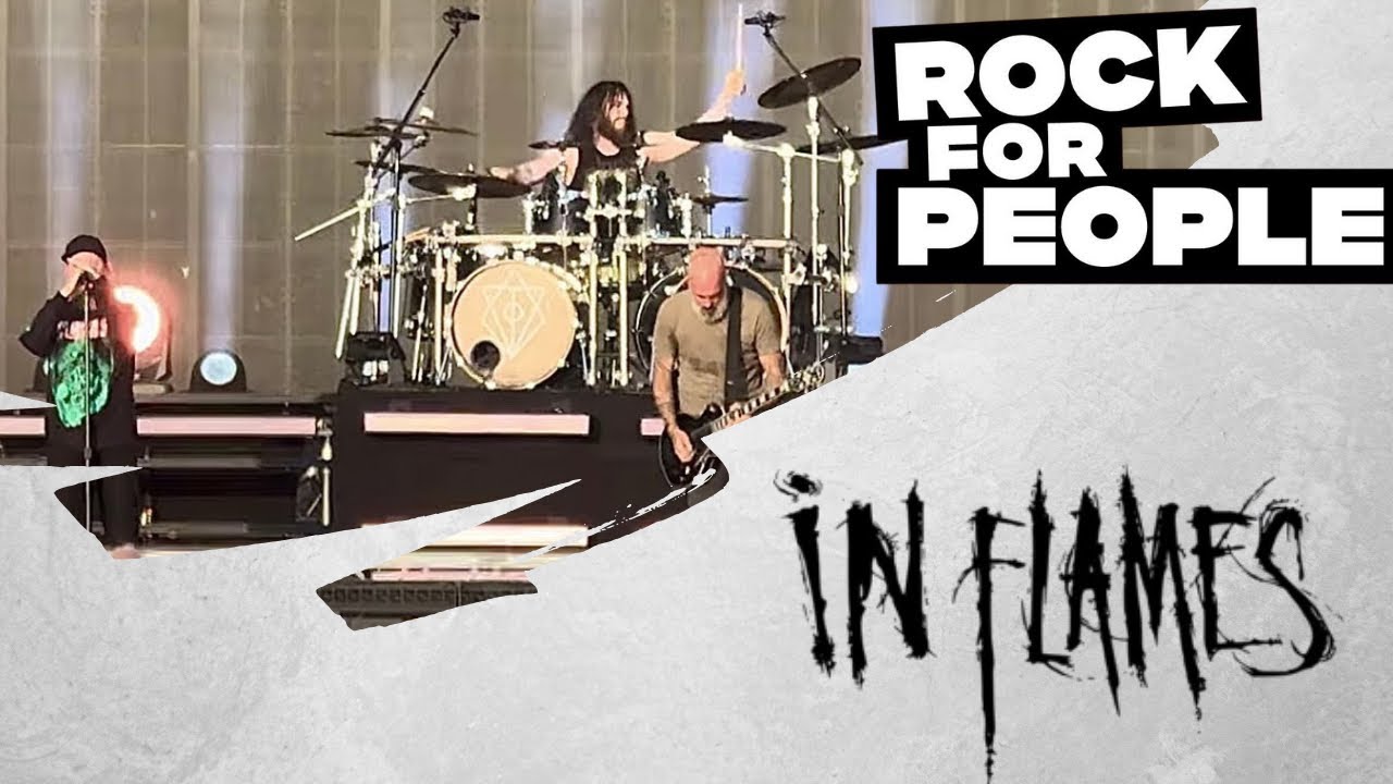 IN FLAMES - Only For The Weak (Live @ Rock For People)