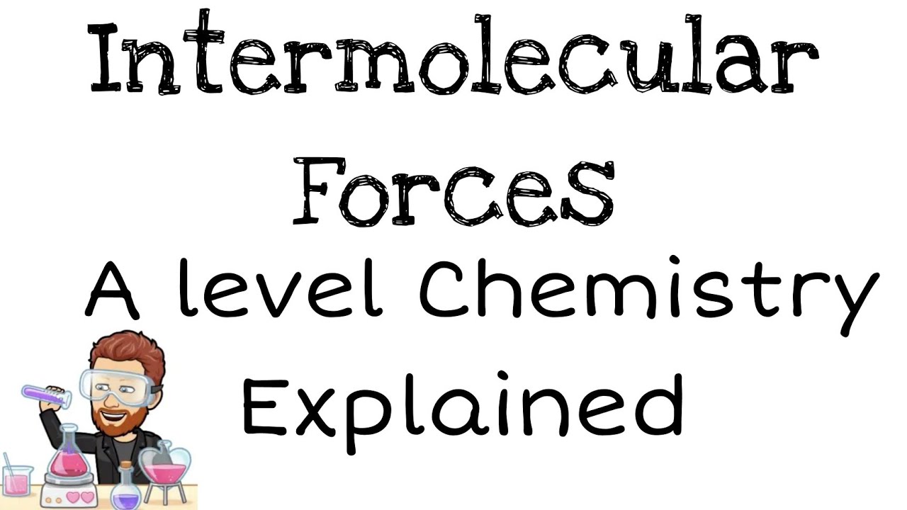 Intermolecular Forces Explained | A level Chemistry