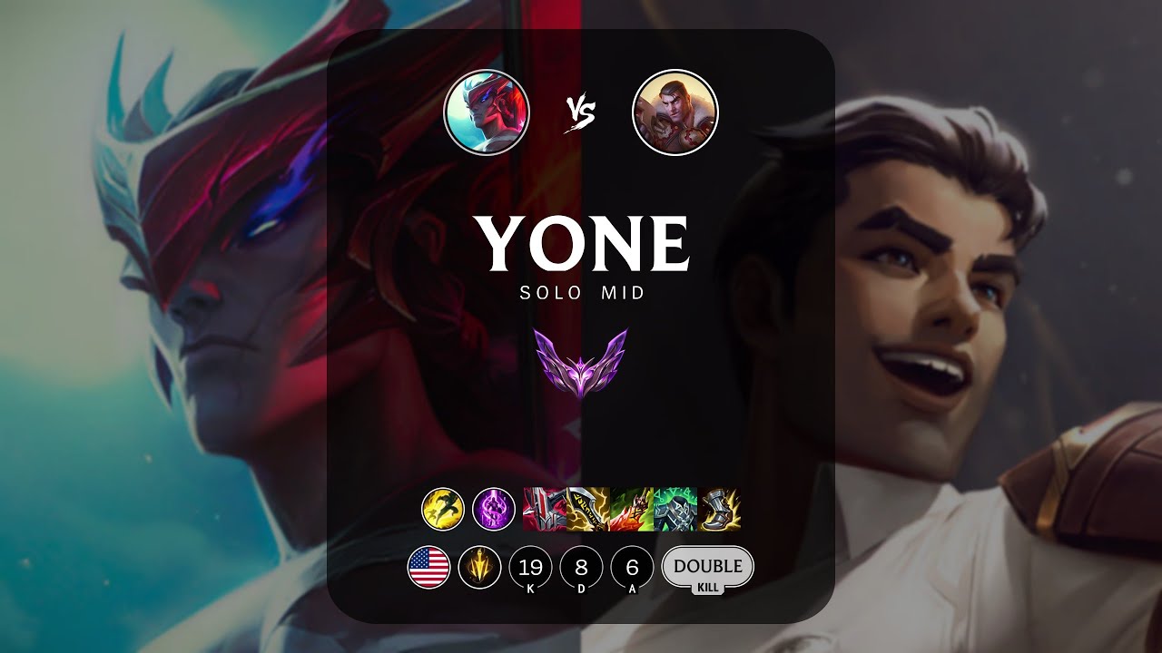 Yone Mid vs Jayce - NA Master Patch 13.1