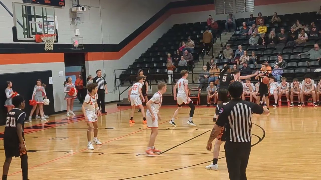 RepMo Tigers vs Waynesville Tigers Full A Game | 8th Grade