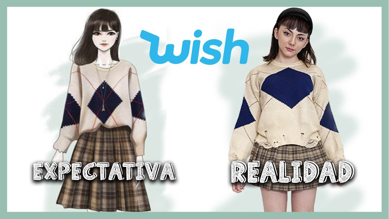 ¡EXPECTATIVA VS REALIDAD de WISH ROPA! | Cande Copello