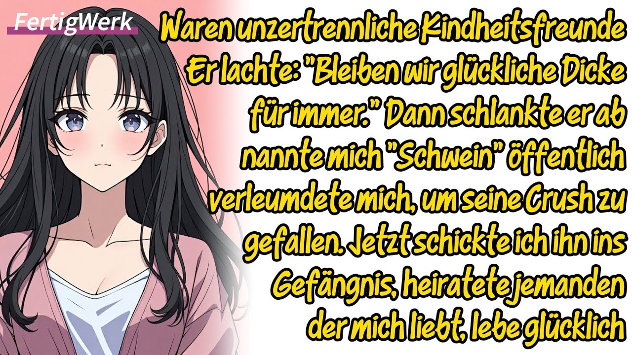 [ vollst&auml;ndige Geschichte ] Waren unzertrennliche Kindheitsfreunde. Er lachte: 