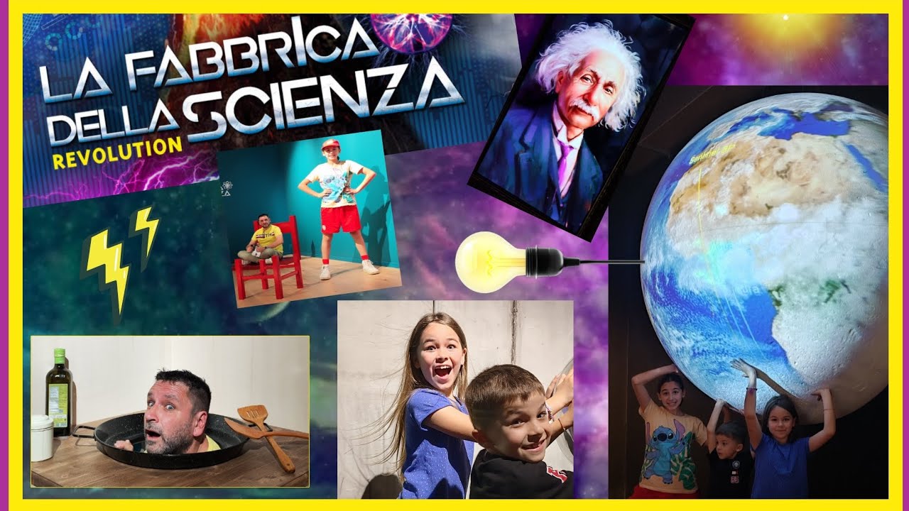 La fabbrica della Scienza Revolution ☄️ Jesolo 🪐  Troppo belloooo !!!!! #familyvlog #science #kids