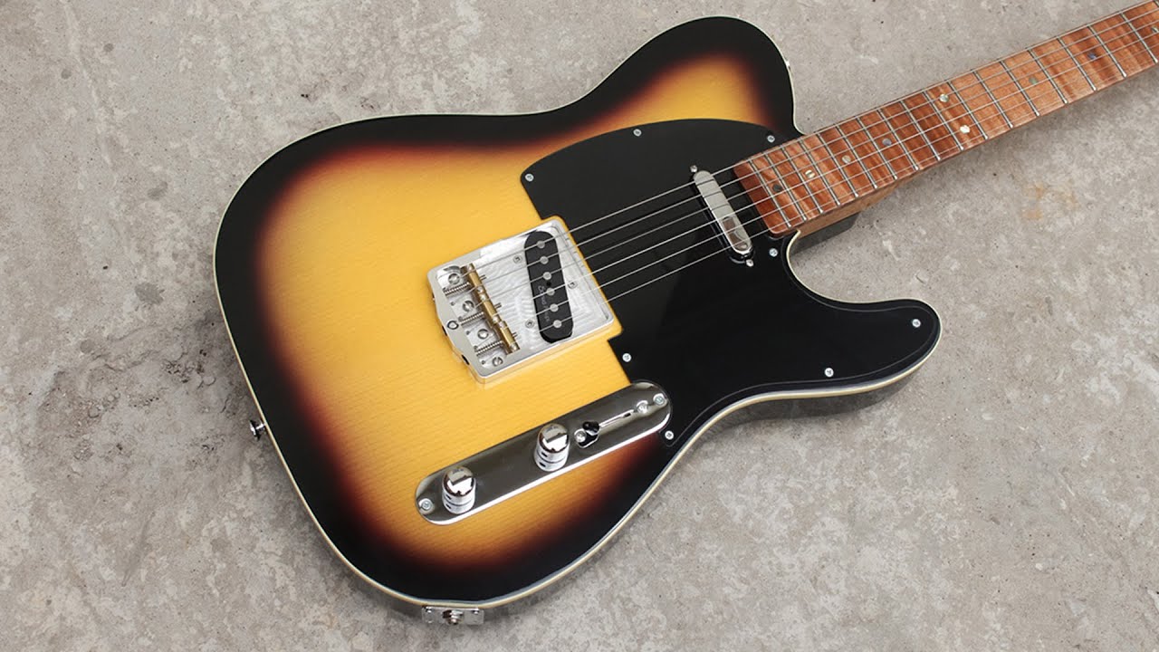 Guitarra modelo Telecaster de Abeto + Flamed Maple (Disponible en HD)