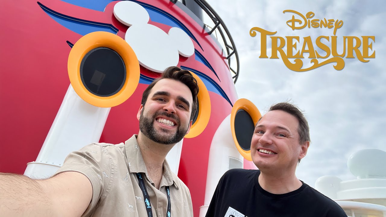 Disney Cruise Line Vlog | Day 2 | Ship Tour of the NEW Disney Treasure | January 2025 | Adam Hattan