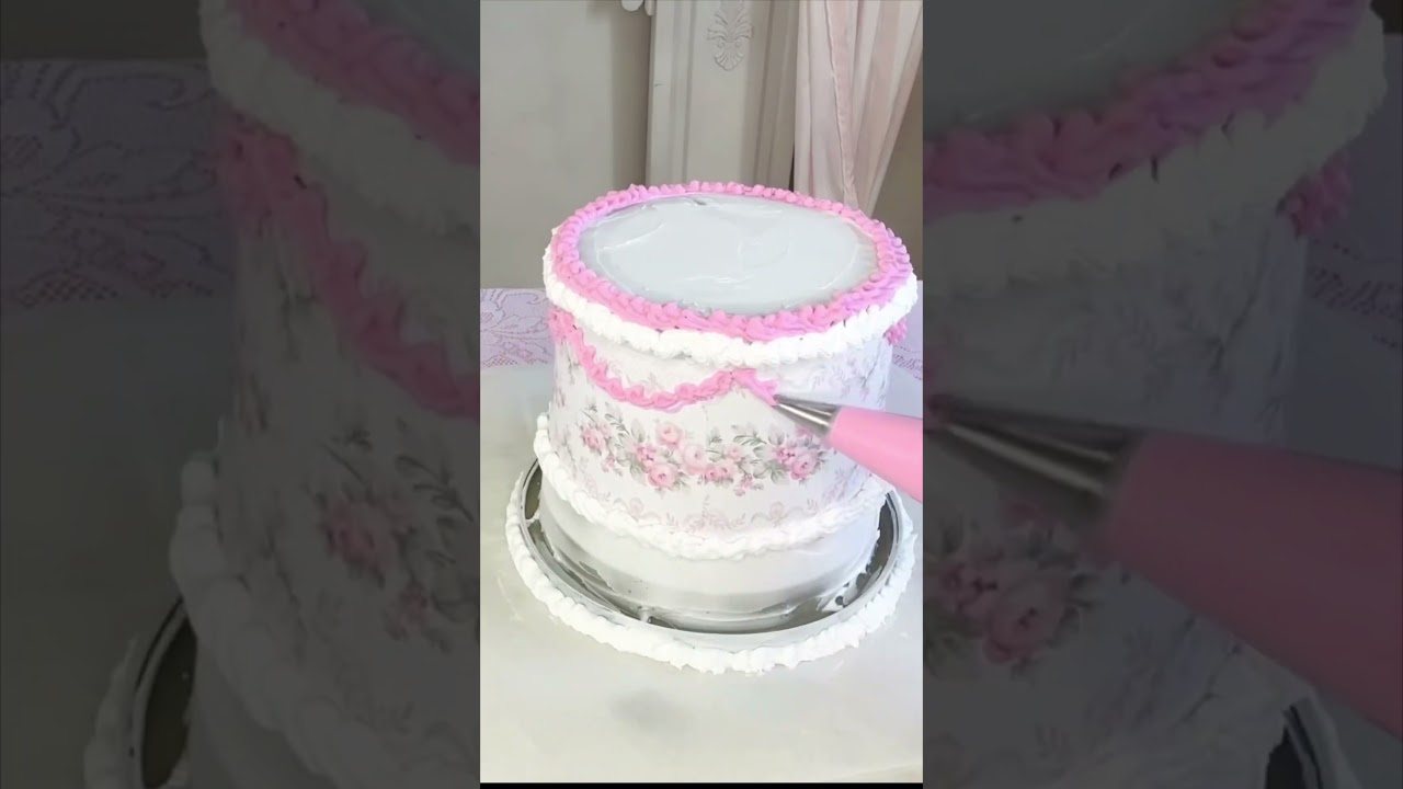 🎀DIY Love Shack Fancy fake bake cake!🎀🎂🍰🧁✨ #fakebake #oliviasromantichome