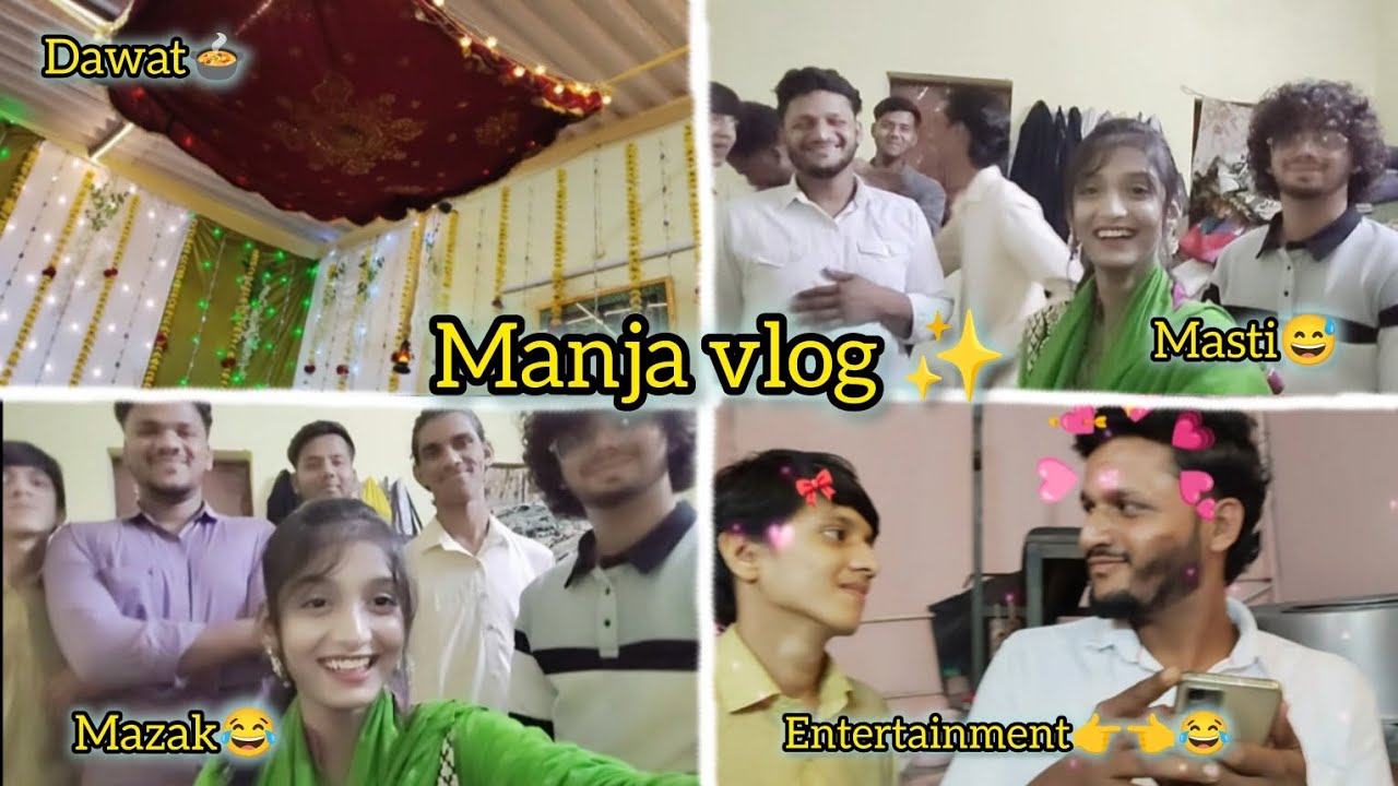 Manja vlog..! Transformation reel ki koshish😅😂..! Uzmakhanvlogs..!!