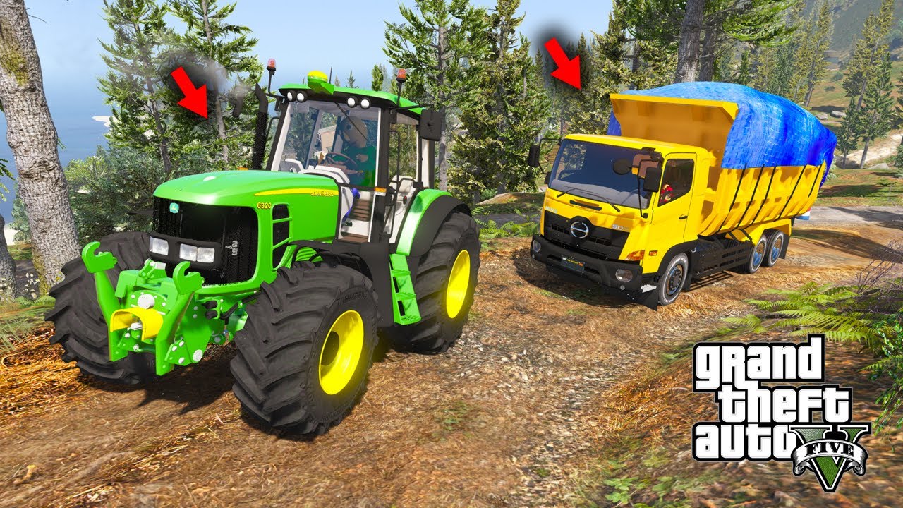 GÜÇLÜ TRAKTÖRLER VE KAMYONLAR DAĞA TIRMANABİLECEK Mİ ? GTA 5