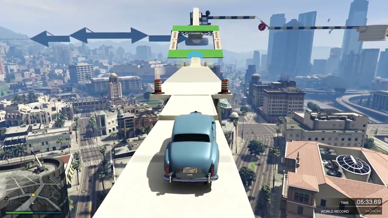 GTA 5 ONLINE PARKOUR STAFFORD VINTAGE CAE GAMEPLAY NO COMMENTARY