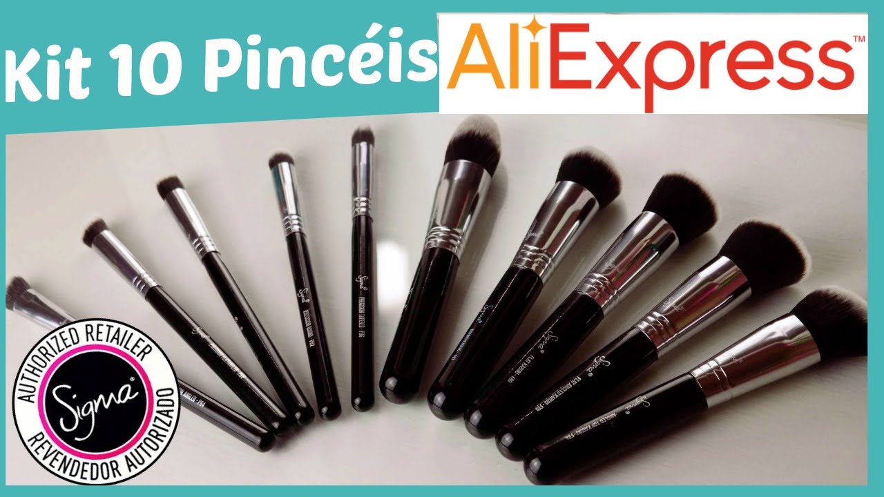 Kit 10 Pinc&eacute;is R&eacute;plica Sigma f80,f82,f84,f86,f88 Aliexpress
