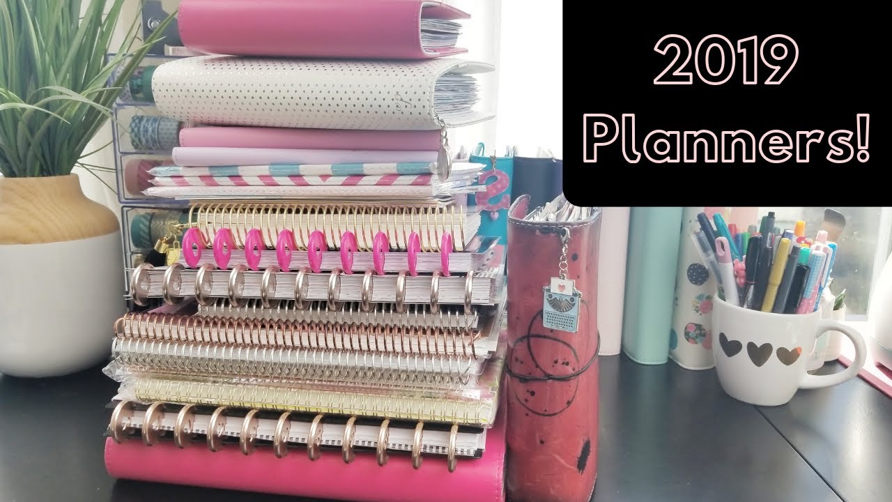 My 2019 Planner Line Up!!!