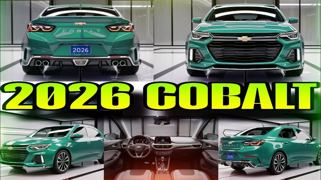 2026 Chevrolet Cobalt yangi dizayn va kuchli texnologiya bilan qaytdi