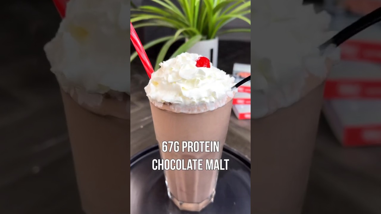 67g Protein Chocolate Malt with Legion Whey+ 🍫🥤