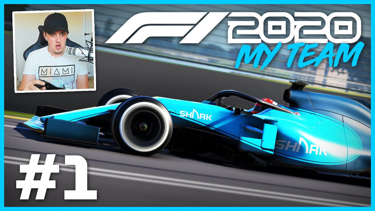 F1 2020 My Team Part 1: 110% AI MAXIMUM DIFFICULTY, SEASON BEGINS (Australian GP)