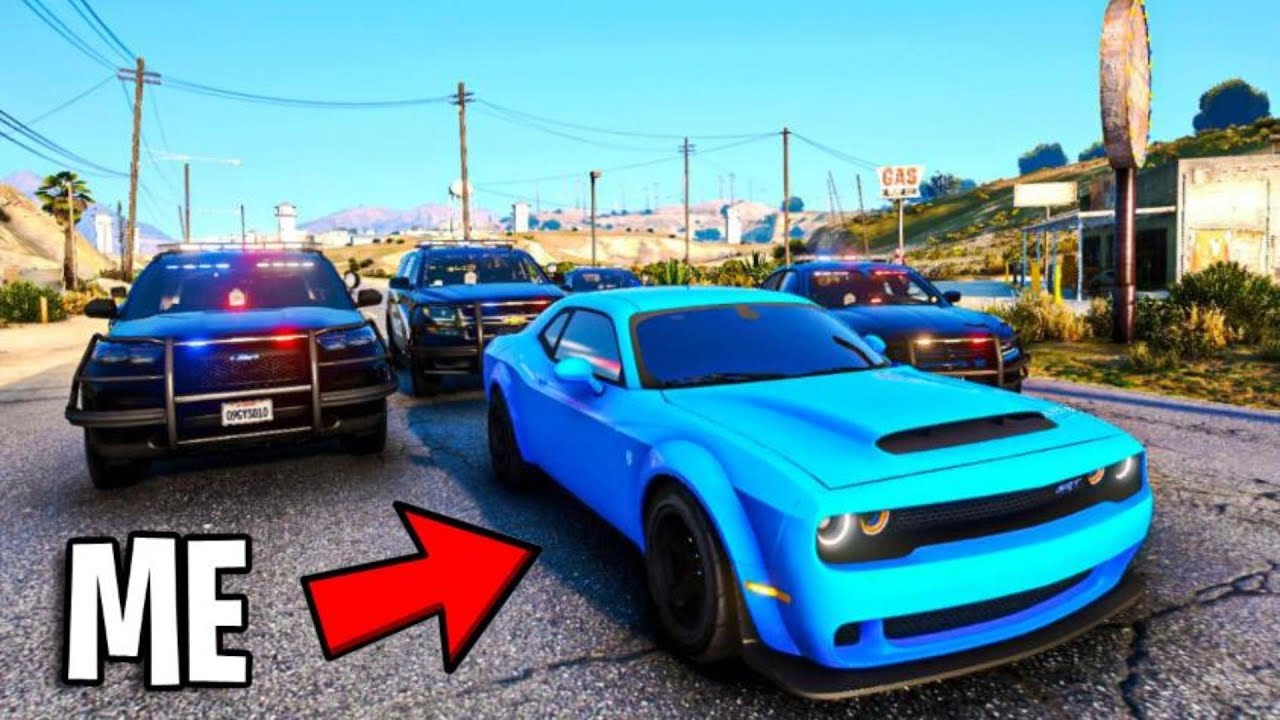 I Ran From The Cops In a 1000HP DEMON In GTA 5 RP *CRAZIEST CHASE EVER!?*