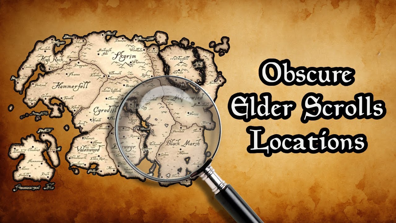 Неизвестные места в The Elder Scrolls