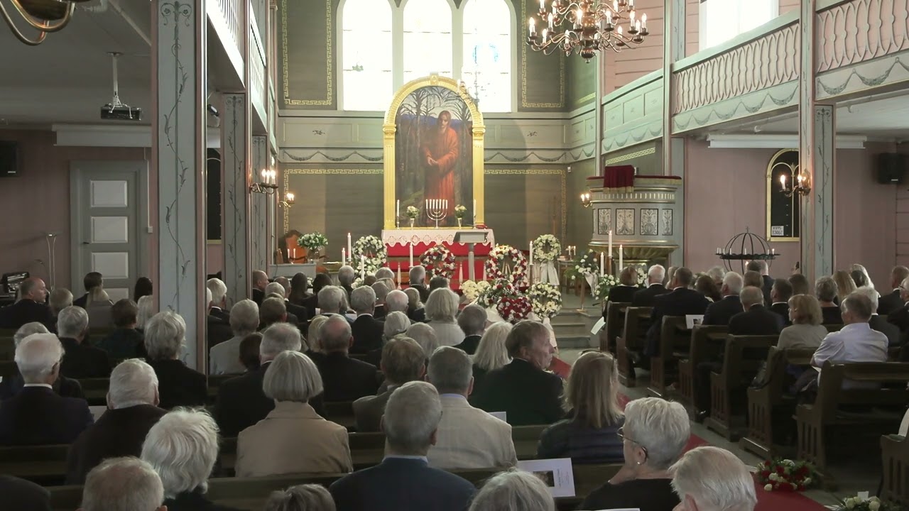 Begravelse fra Hidra kirke (8. august 2024) (opptak)