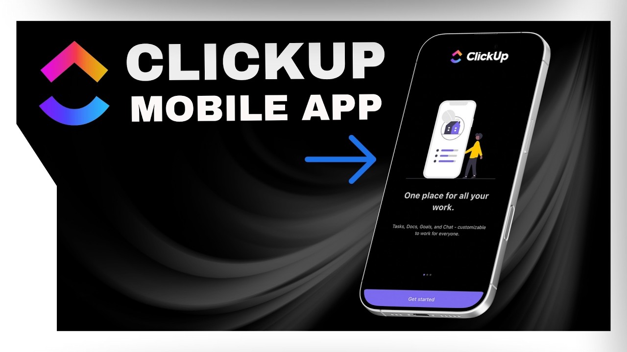 ClickUp App Tutorial &bull; How To Use ClickUp Mobile App for All-in-One Projectmanagement 📲