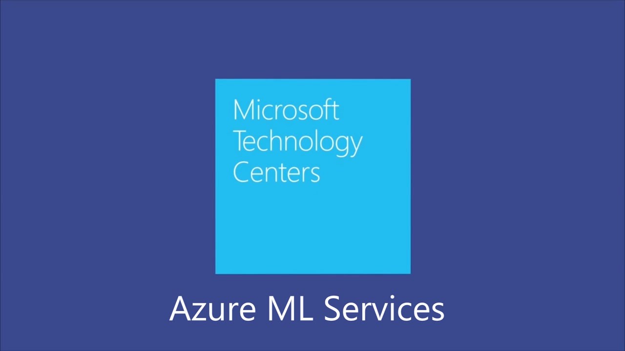 MTC Snackables - Azure Machine Learning Services