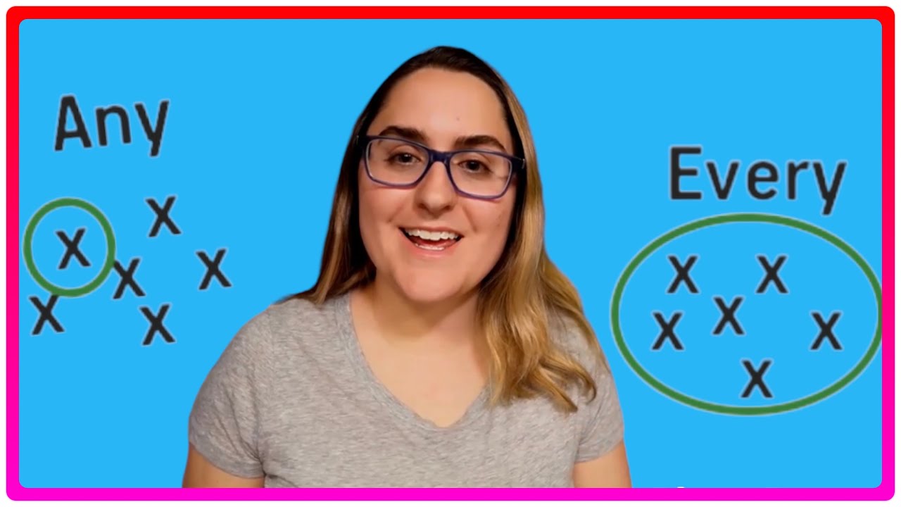 Every Vs. Any | Conversational English | ESL