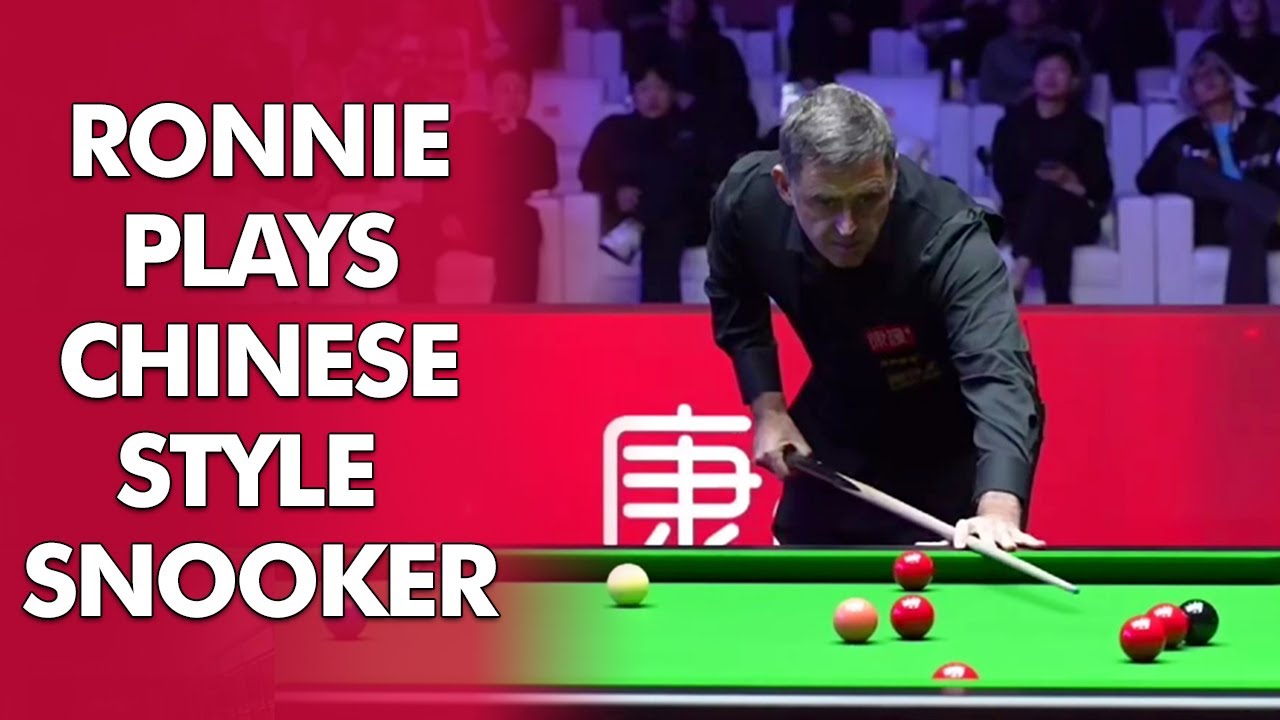Ronnie O&rsquo;Sullivan Plays Chinese Style Snooker!