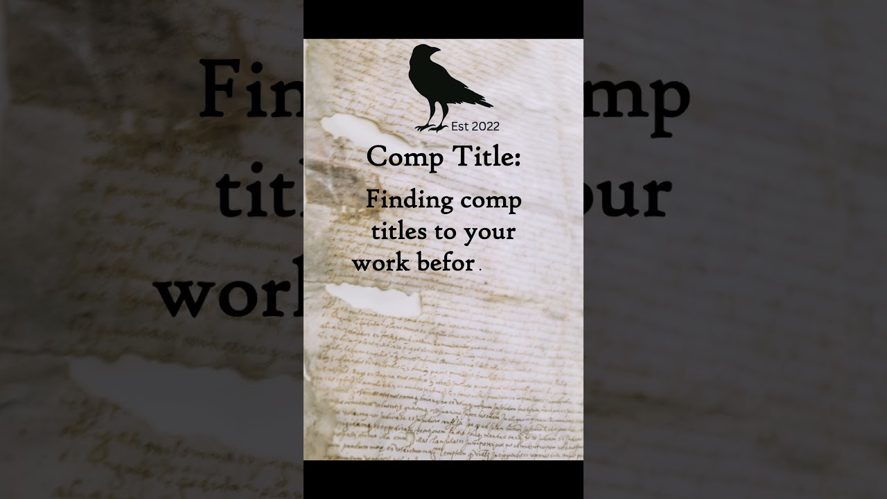 CAW Term of the Week - Comp Title
