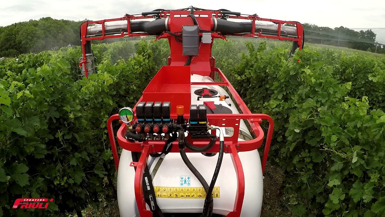 FRIULI NEBULIZZATORE PNEUMATICO TRE FILE LT.3000