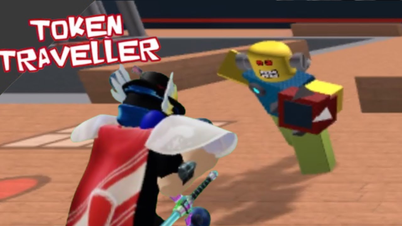 WHO LEFT THEIR KILLER ROBOT LYING AROUND!?! Roblox Token Traveller