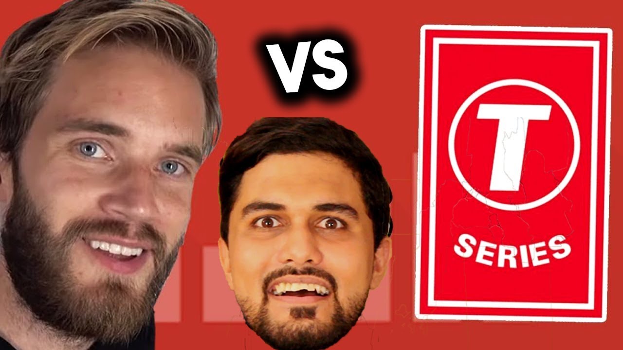 Pewdiepie vs T Series - Who Should We Support? The Wide Side