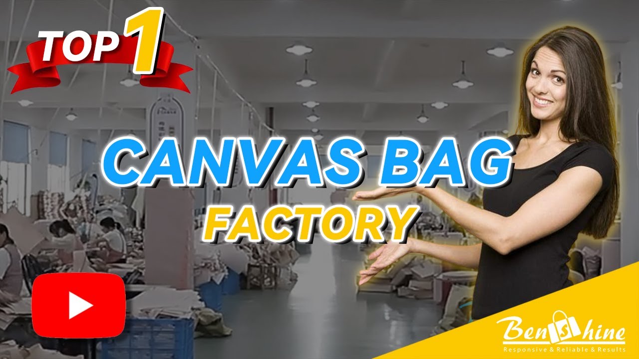 Explore Our Canvas Bag Factory | Leading Canvas Bag Manufacturer for Custom Solutions