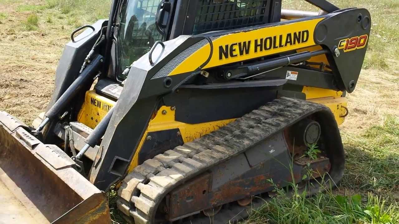 2010 New Holland C190 Skid Steer Loader.