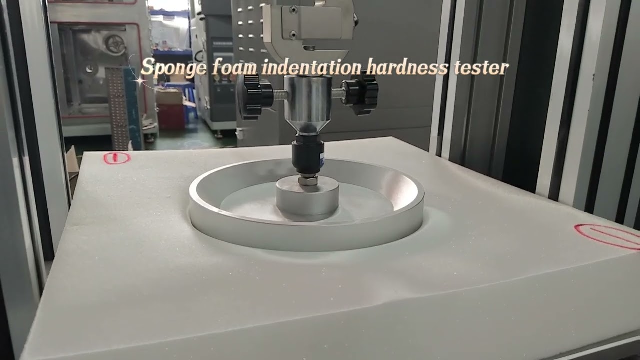 Mattress testing machine is conducting tests #machine #testingmachine  #testingequipment #testing