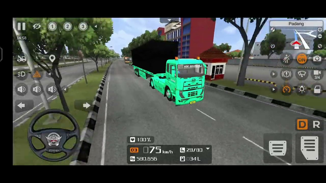 Bus Stimulator Indonesia | Maleo BUSSID | New Volo Truck |  Driving On Hills ⚠️⛔